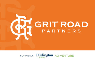 Partnership and Leadership Change Within Burlington Capital Ag-Venture