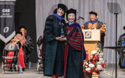 Lisa Roskens Honored with the Order of Tower Award by the University of Nebraska at Omaha