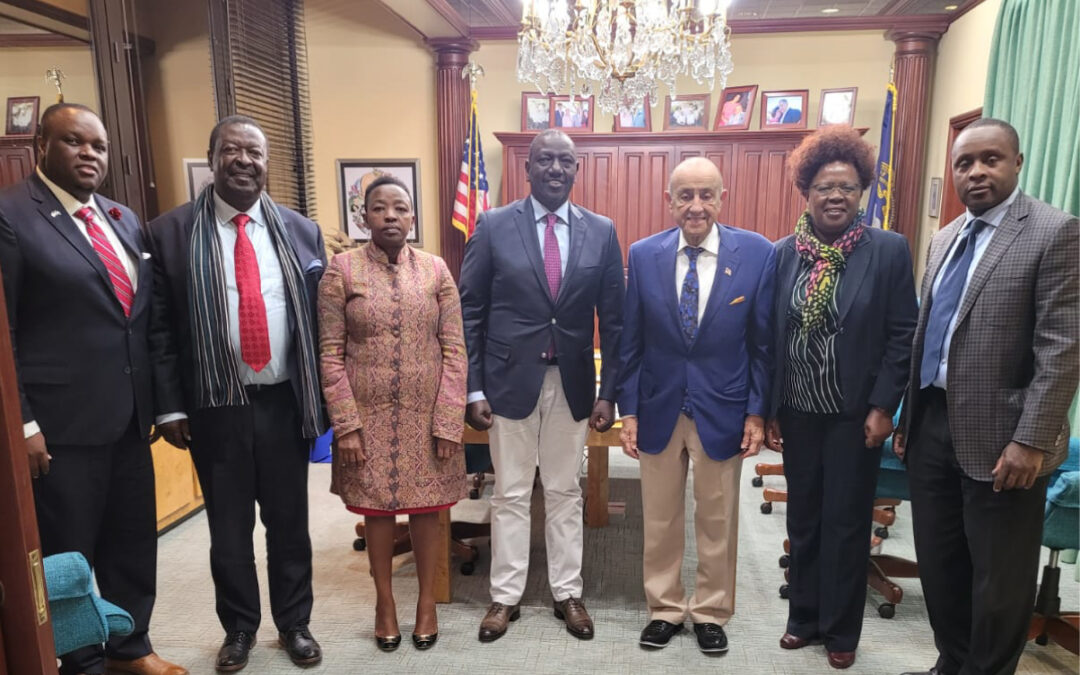 Deputy President of the Republic of Kenya, William Samoei Ruto Visits Omaha