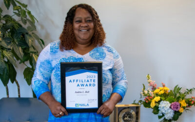 Andria Bell Receives the National Paralegal Association (NALA) Affiliate Award