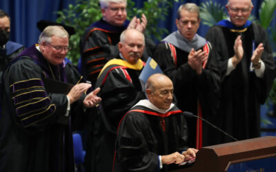 Chairman Emeritus, Michael Yanney delivered the commencement address at the University of Nebraska at Kearney